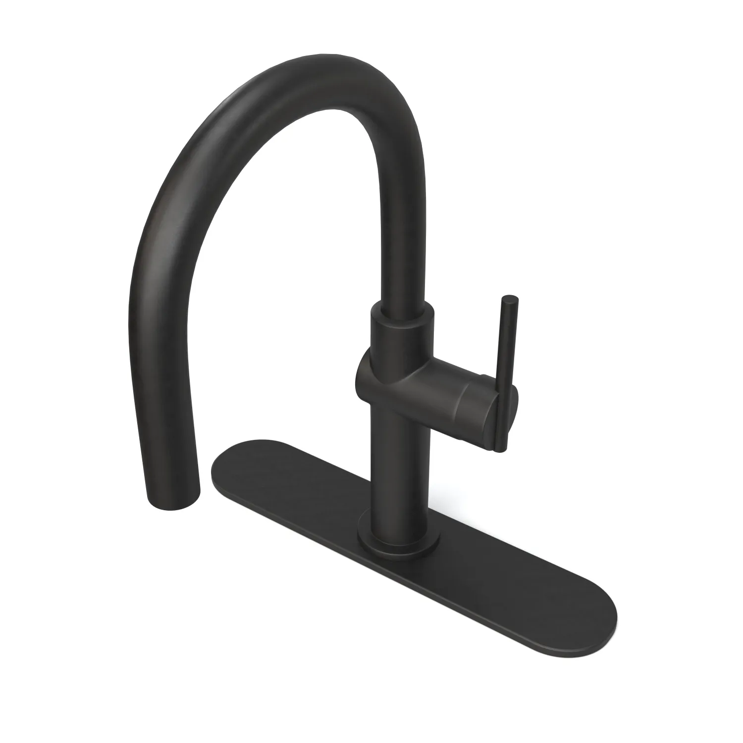 Crue Single Handle Bar Sink Faucet PBR 3D Model_04